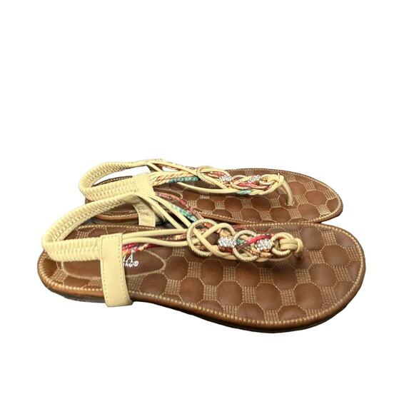 Patrizia by Spring Step Gadelina Thong Sandals Size 39 Women's US 8.5 - Picture 2 of 5